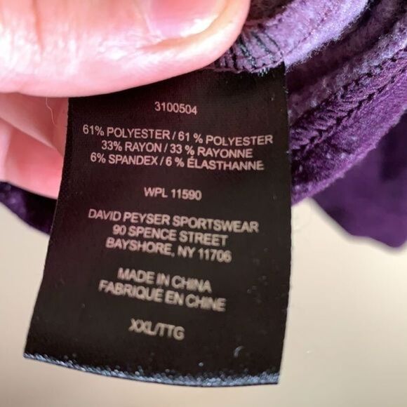 32 Degrees Heat Purple Sweater - Picture 4 of 6